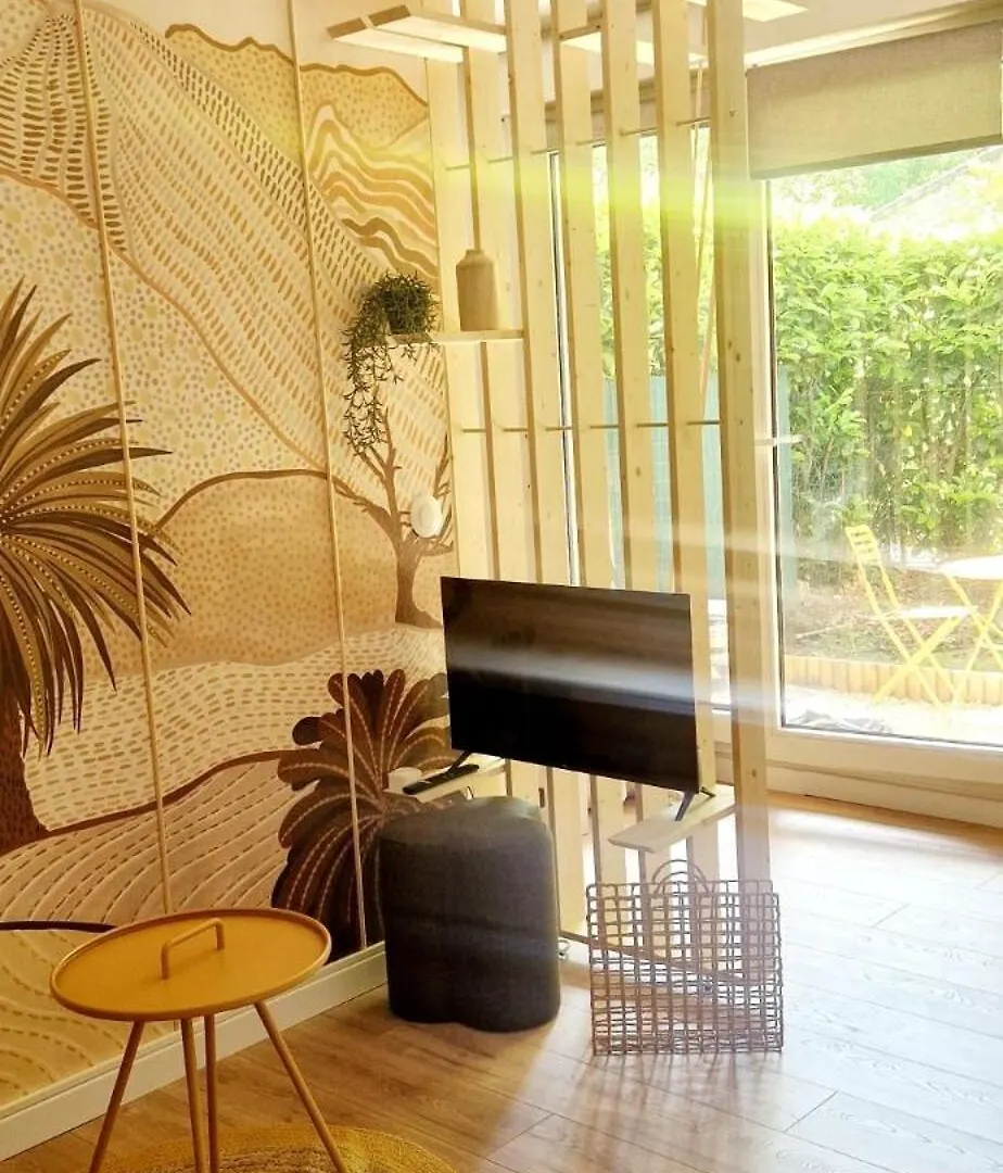 Apartmán T1Bis Meuble Cozy Avec Jardin Et Parking Prive Toulouse 0*,  Francie