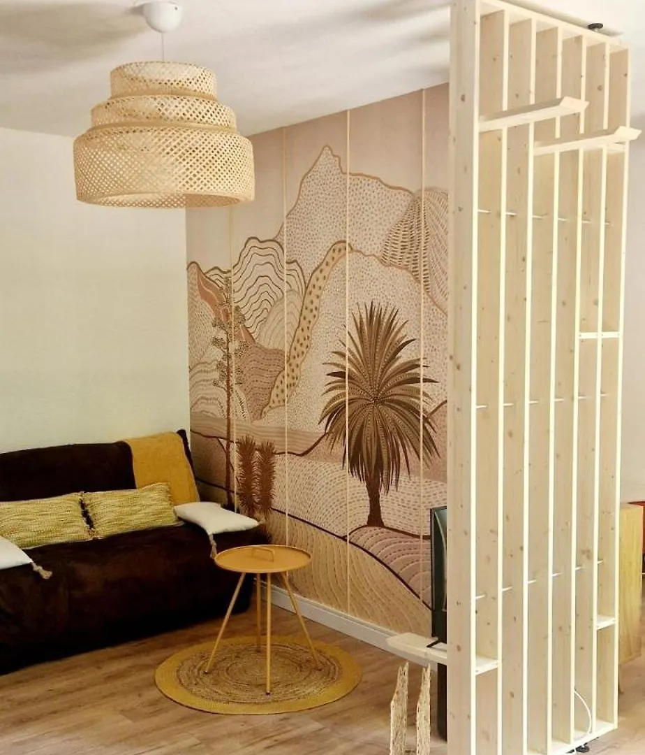 T1Bis Meuble Cozy Avec Jardin Et Parking Prive Lägenhet Toulouse